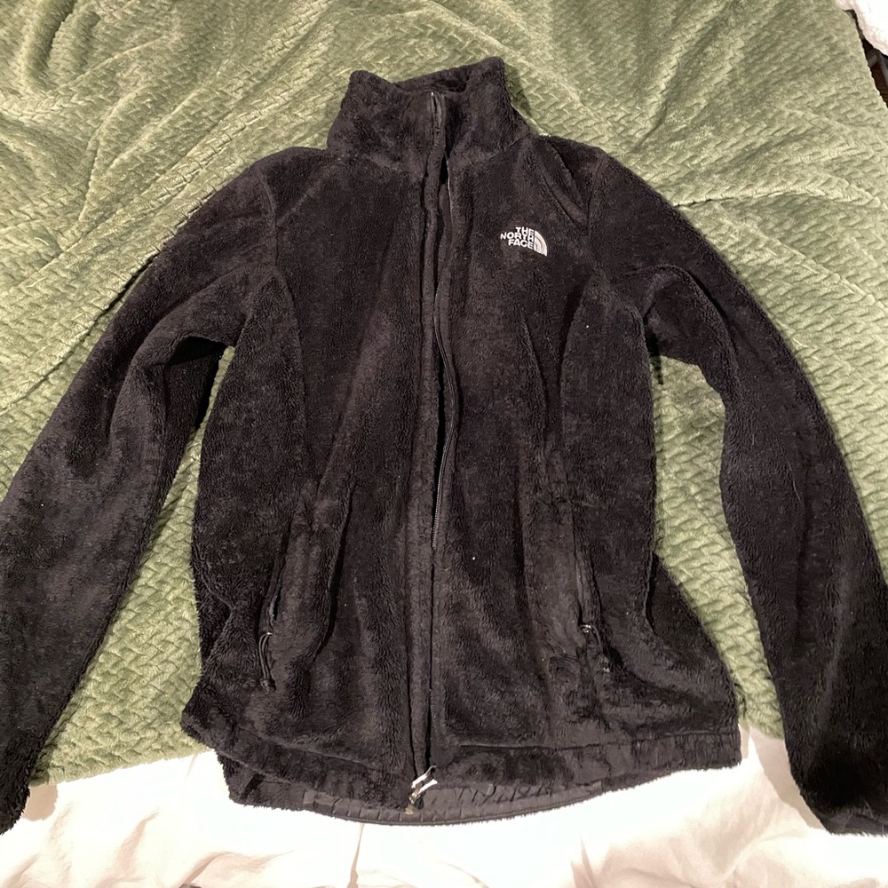 North face flufffy jacket